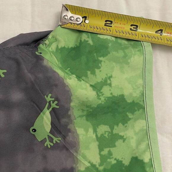 Star Wars Swim Trunks Infant 18 Months Baby Yoda Frogs Green Gray - Picture 7 of 11